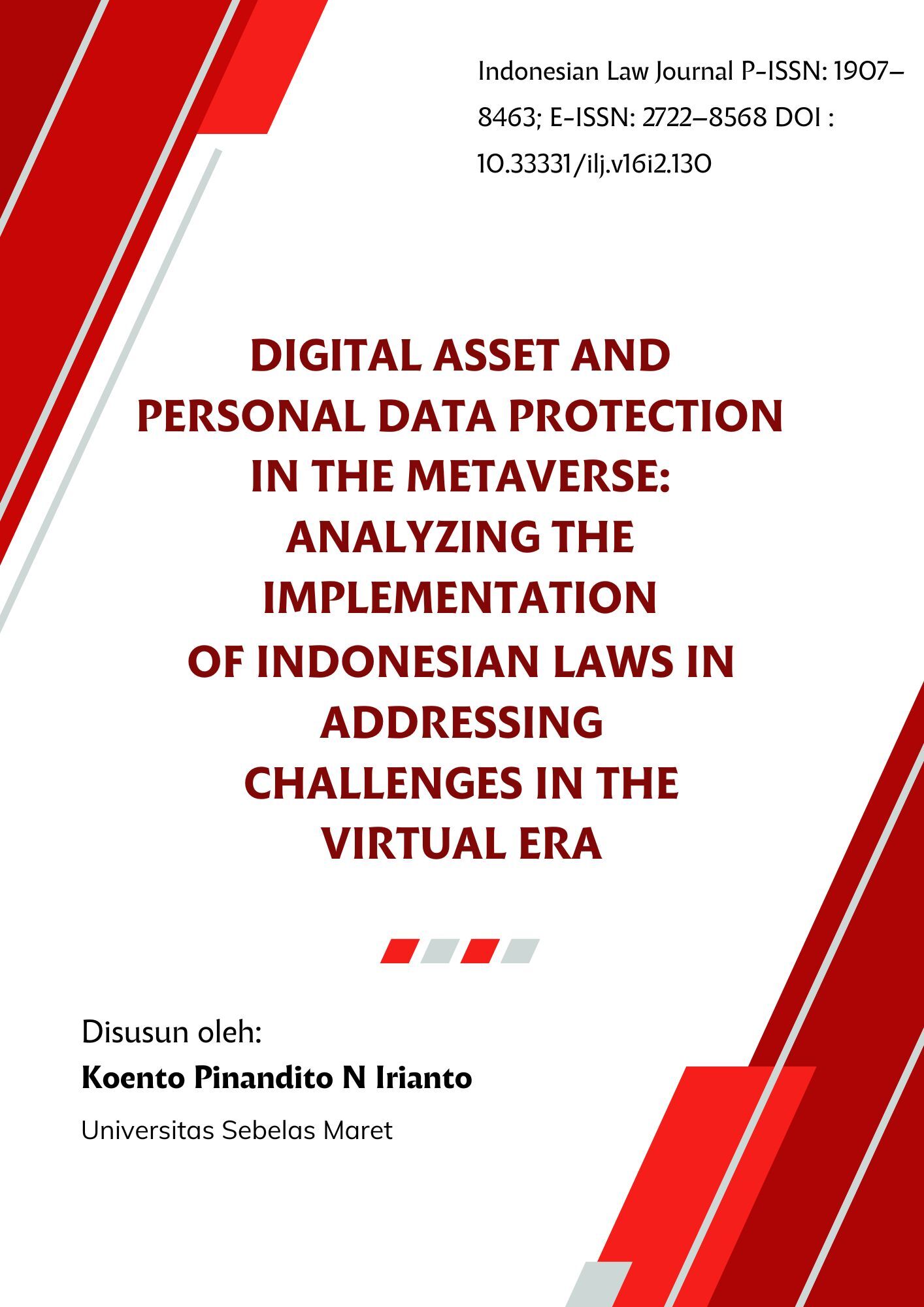 REGULATORY CHALLENGES IN DIGITAL FOREIGN INVESTMENT 
THROUGH SECURITIES CROWDFUNDING IN INDONESIA