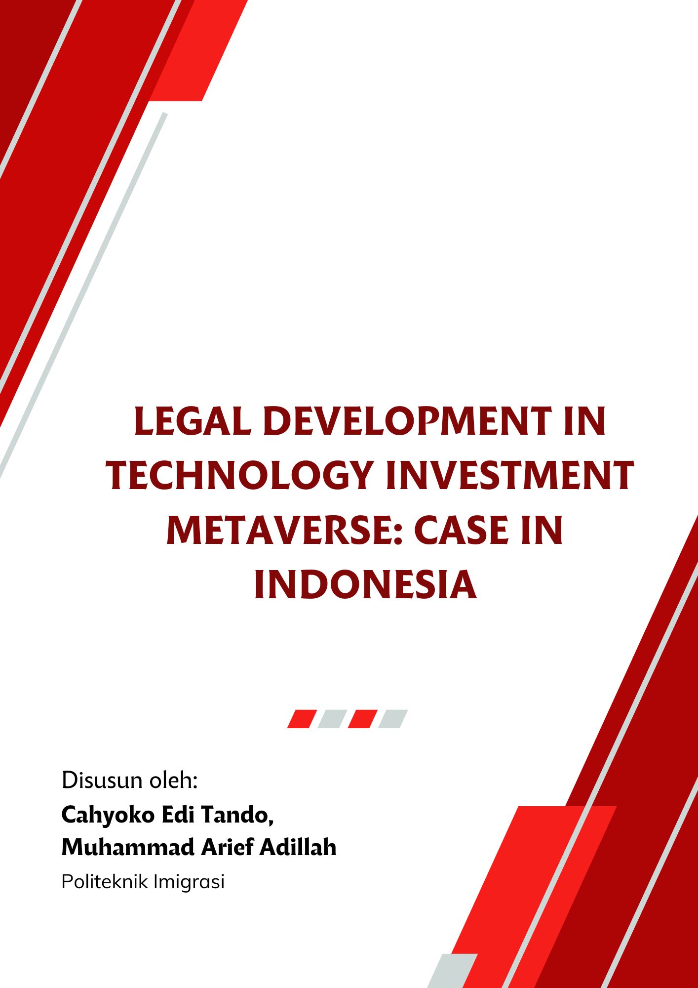 REGULATING INNOVATION: ADDRESSING THE POTENTIAL 
THREATS OF NFT AND METAVERSE ON INTELLECTUAL 
PROPERTY RIGHTS