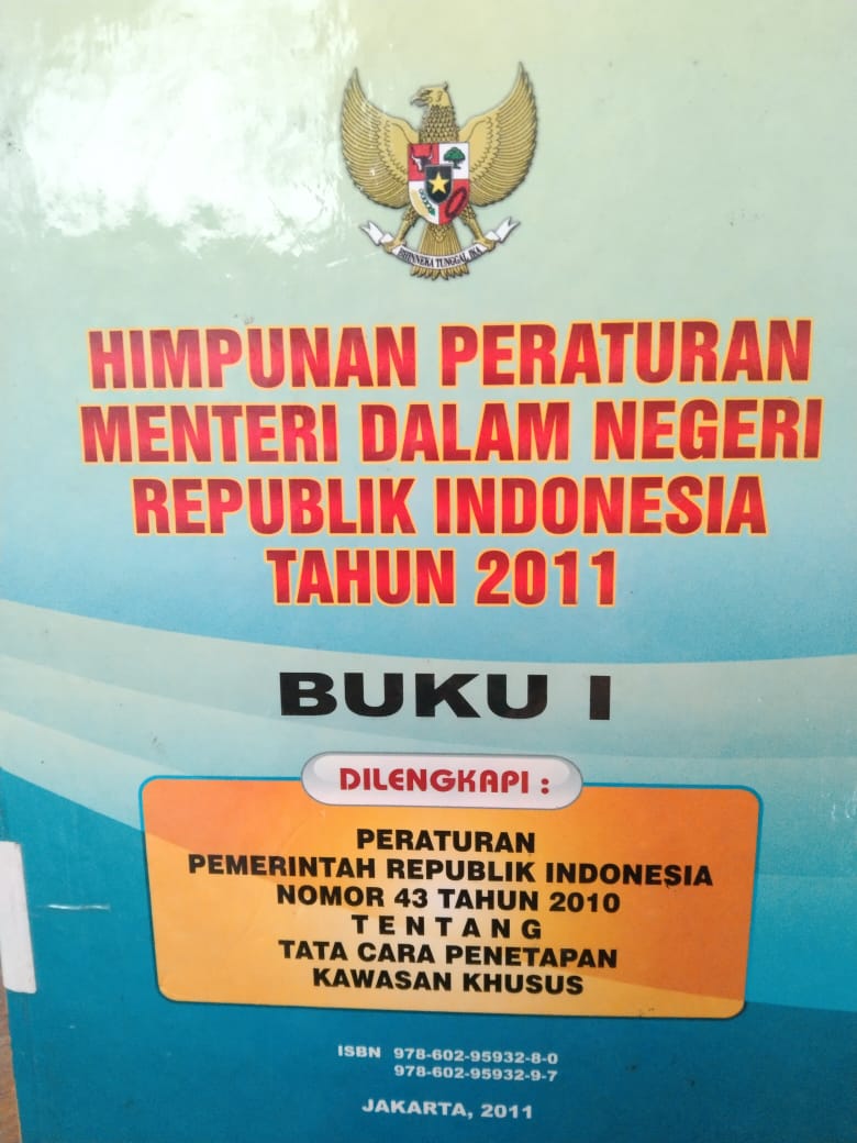 Himpunan Peraturan menteri Dalam Negeri Republik Indonesia Tahun 2011
