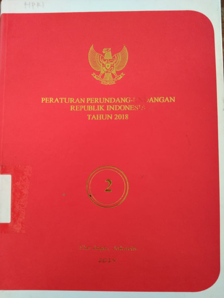 Peraturan perundang-undangan Republik Indonesia Tahun 2018 buku 2
