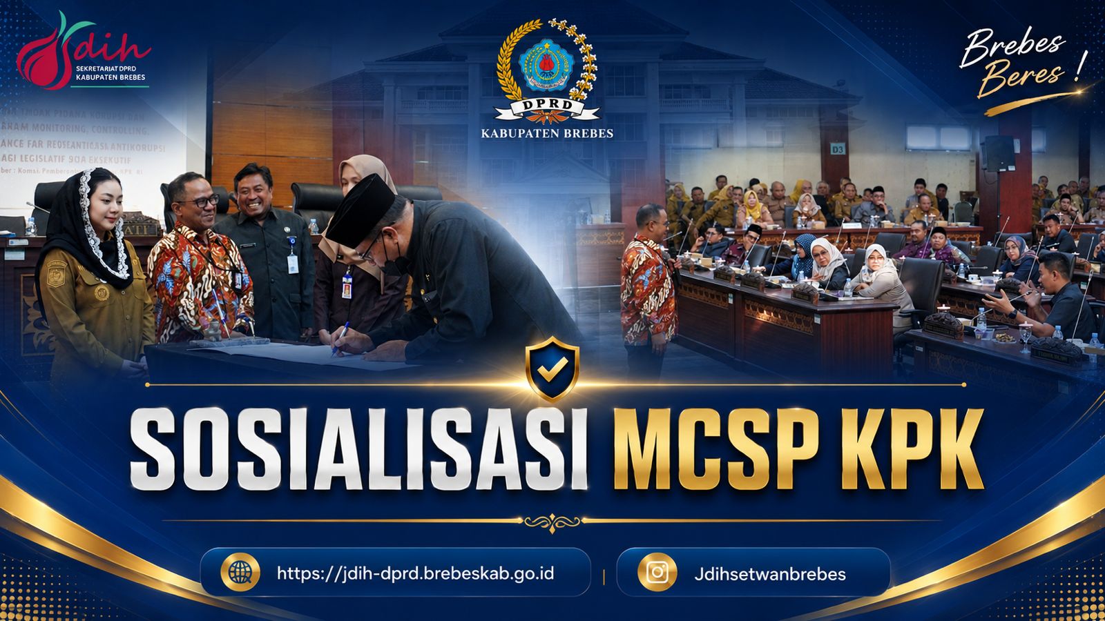 Sosialisasi MCSP KPK