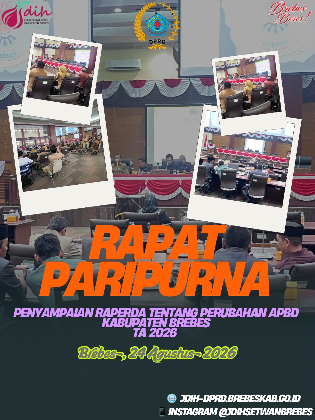 RAPAT PARIPURNA DPRD KAB.BREBES